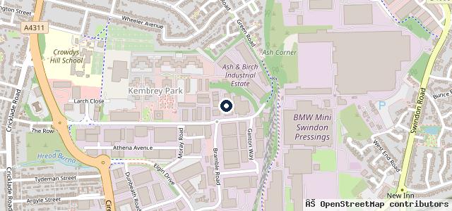 Map showing the location of Kall Fit Autocentre