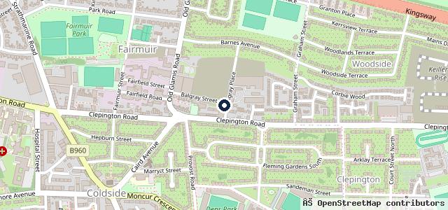 Map showing the location of K G S Motors