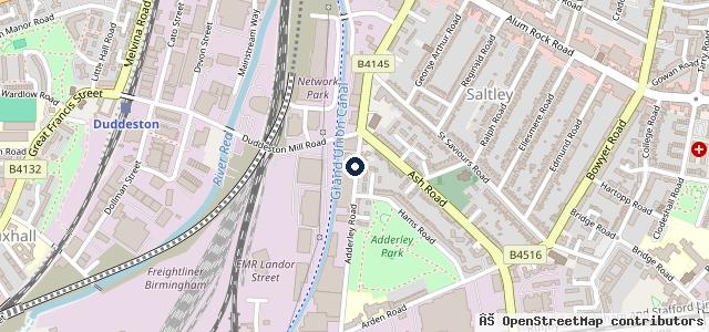 Map showing the location of KNS Adderley Mot's