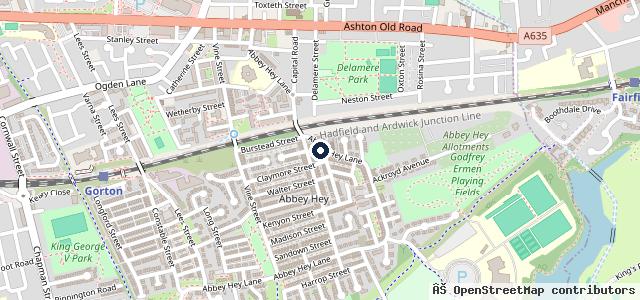 Map showing the location of Lodge Service Station Ltd