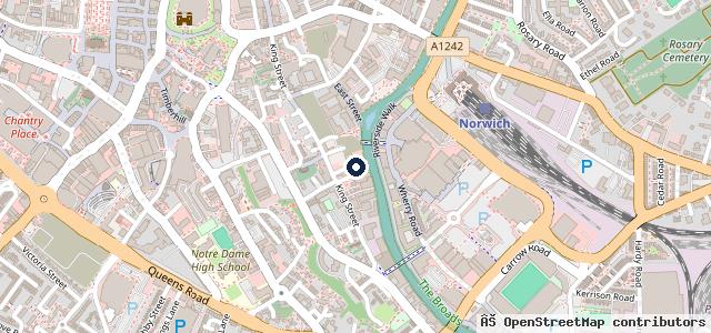 Map showing the location of M L Garage Ltd