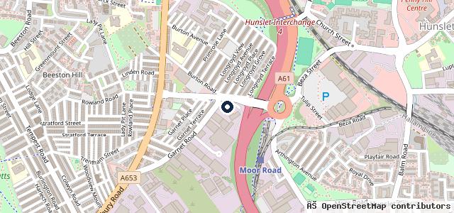Map showing the location of M1 Commercials