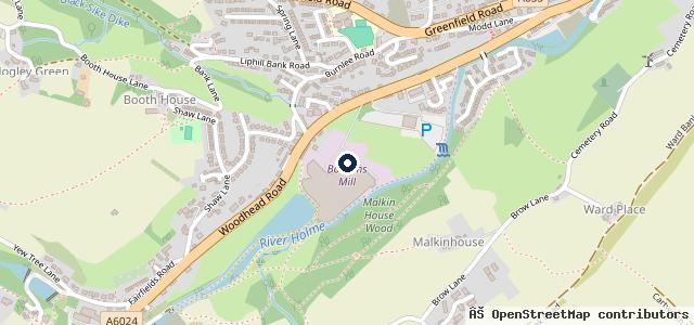 Map showing the location of Bosch Car Service - Turner Brothers (Holmfirth) Ltd