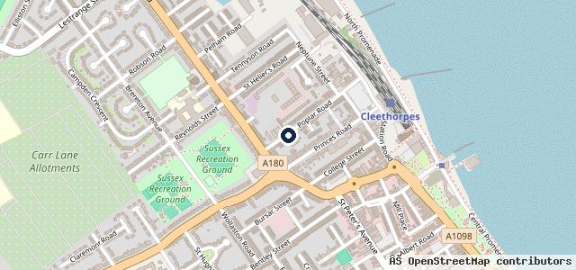 Map showing the location of Martin Hargreaves Motorcycles