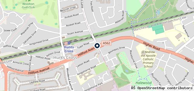 Map showing the location of Mersey Valet - Liverpool Mobile Car Valeting