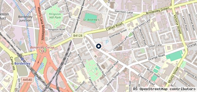 Map showing the location of Morrisons Car Wash