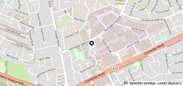 Map showing the location of Motomend Ltd | Romford