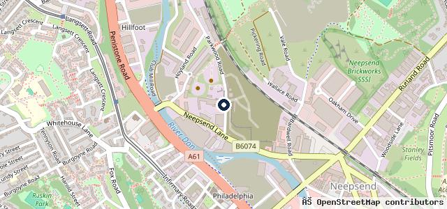 Map showing the location of Mount Pleasant Motoring Services Ltd