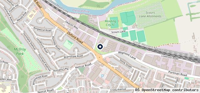 Map showing the location of Mr Clutch Autocentres