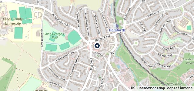 Map showing the location of NC Autos Of Horsforth