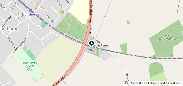 Map showing the location of MW Vehicle Services
