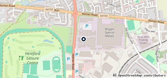 Map showing the location of Nick's Motor Engineering