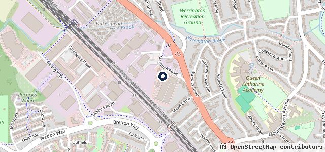 Map showing the location of NCK Autos Ltd