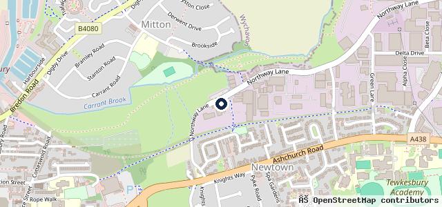 Map showing the location of Northway Lane MOT & Service Ltd