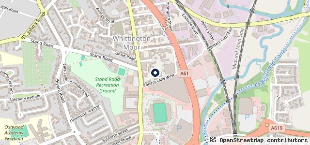 Map showing the location of Gordon Lamb Skoda