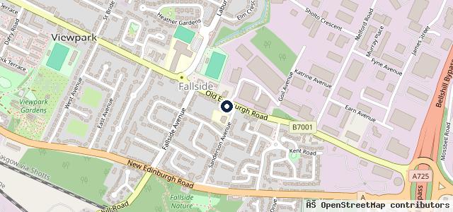 Map showing the location of Park Autos