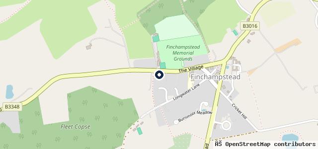 Map showing the location of Park View Motors