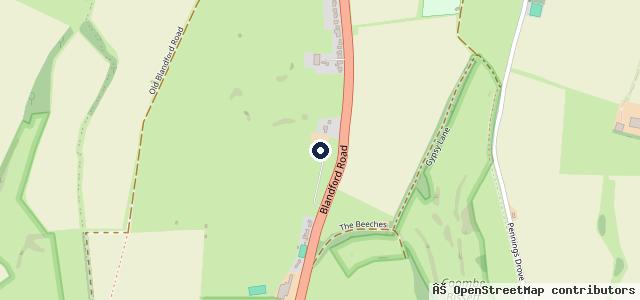 Map showing the location of PDK MOT Centre Ltd