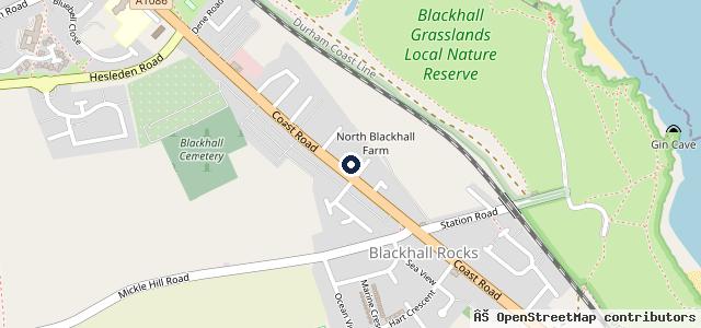 Map showing the location of Phoenix Service Station