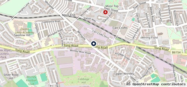 Map showing the location of Queenswood Service Centre vehicle service & repair garage