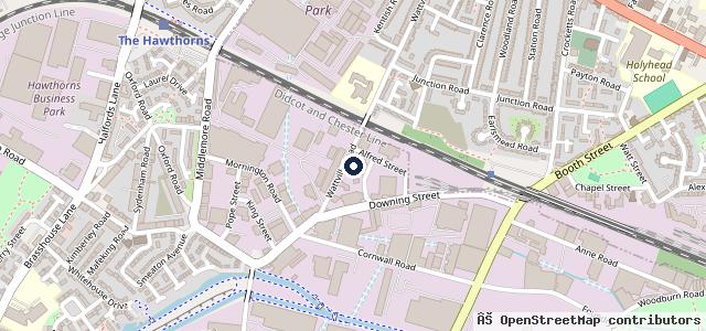 Map showing the location of AK Auto garage