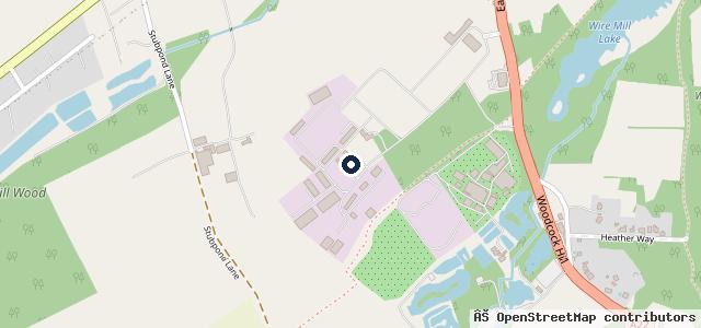Map showing the location of R & P Autos
