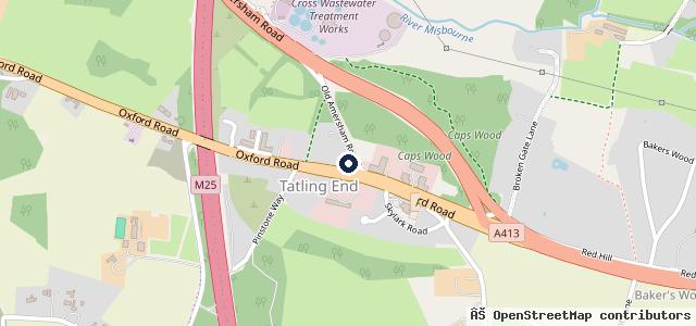 Map showing the location of Endeavour Approved Used Cars - Gerrards Cross