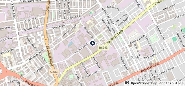 Map showing the location of Rivus Fleet Solutions
