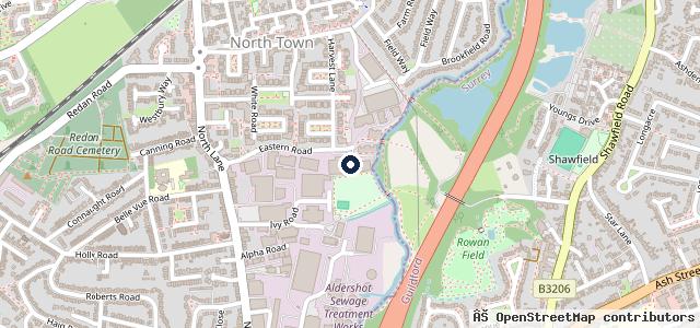 Map showing the location of Rossetts Commercials
