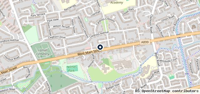Map showing the location of RPM Automotive Ltd