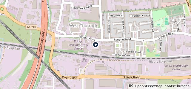 Map showing the location of Rykel Automotive Group