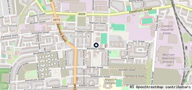 Map showing the location of Saracen Motors