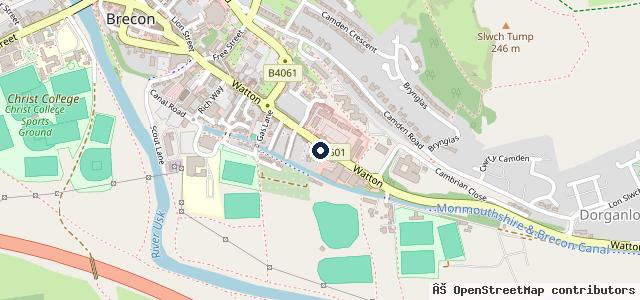 Map showing the location of B.Jenkins & Sons Ltd