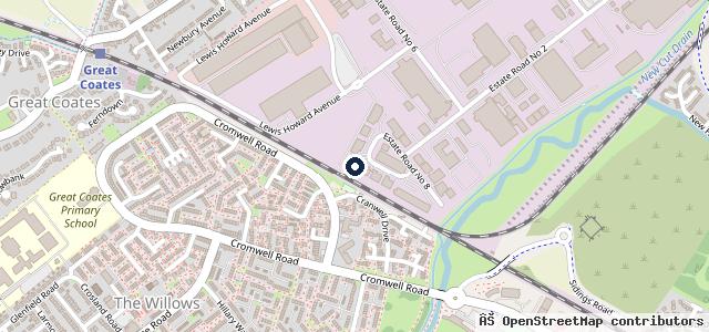 Map showing the location of Simon Thorpe Motor Services Ltd
