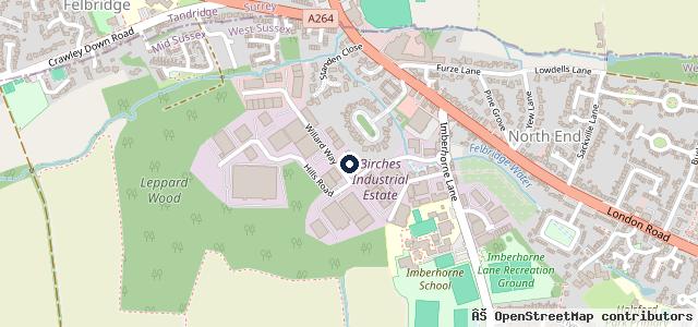 Map showing the location of Simply MOTs Limited