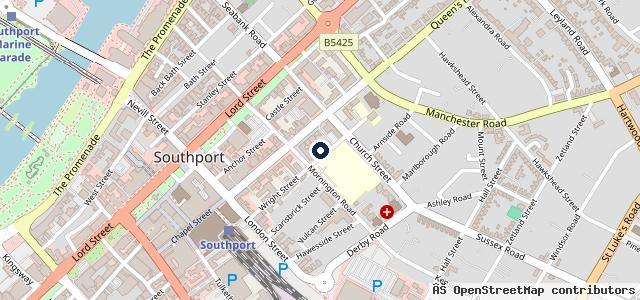 Map showing the location of Southport Auto Centre Ltd