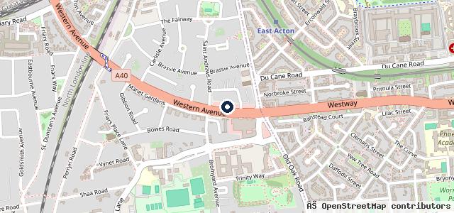 Map showing the location of Sparks Cars