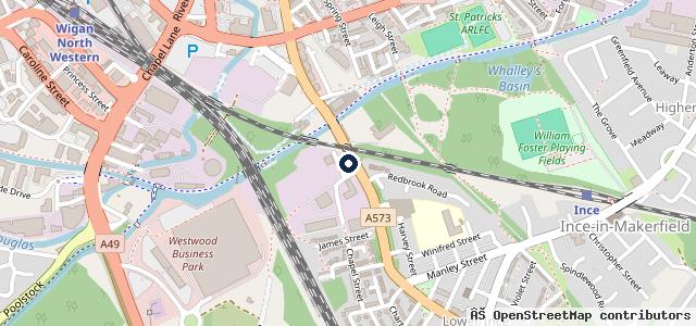 Map showing the location of Springview Motors