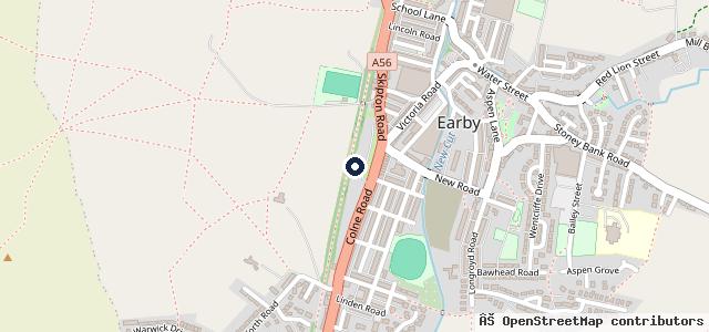 Map showing the location of Station Yard Auto's
