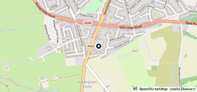 Map showing the location of Summit Auto Bodies Ltd