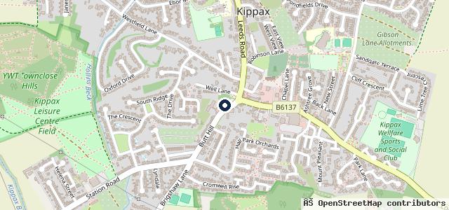 Map showing the location of Swillington Auto Care Ltd