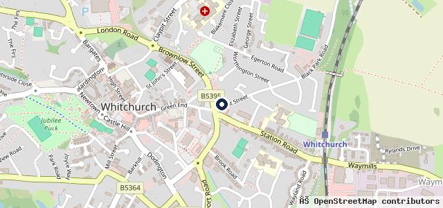 Map showing the location of Talbot Street Garage, Paul & Phillip Kaminski