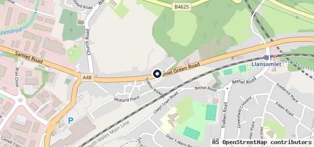 Map showing the location of TWK business hub