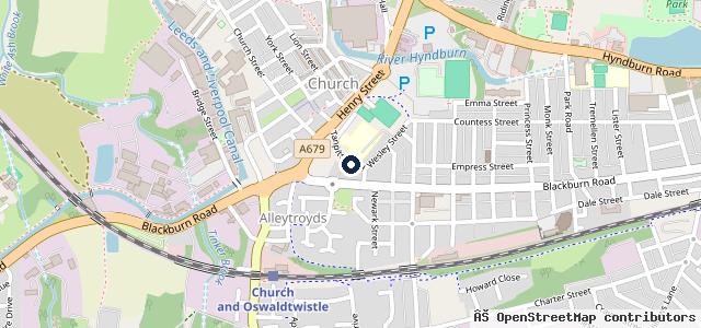 Map showing the location of Tanpits Mot Ltd