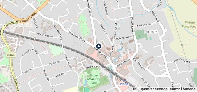 Map showing the location of The Tyre & Exhaust Centre