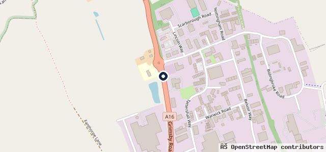 Map showing the location of Thurlby Motors