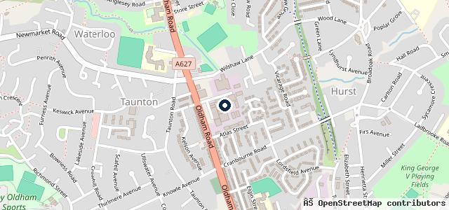 Map showing the location of Timperley Motors