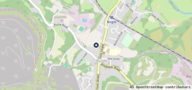 Map showing the location of Tonkin Recovery Ltd (St Austell)
