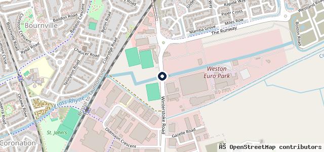 Map showing the location of TrustFord Weston-super-Mare Car & Van Centre