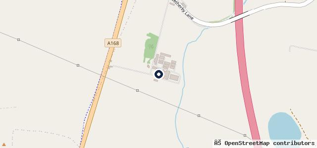 Map showing the location of ENSO Automotive